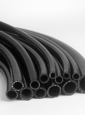 黑色光面橡胶橡塑管高压防爆耐磨耐晒抗老化耐油耐腐蚀 PVC软水管