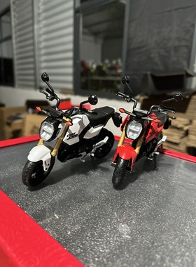 1/12本田MSX125小猴子模型仿真合金机车玩具摆件摩托车手办礼物