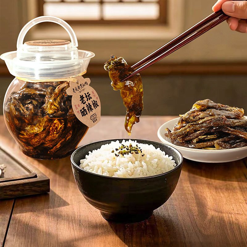 老坛晒辣椒/拌饭拌面搭子！图片