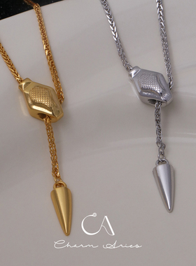 S925纯银项链女生轻奢高级项链