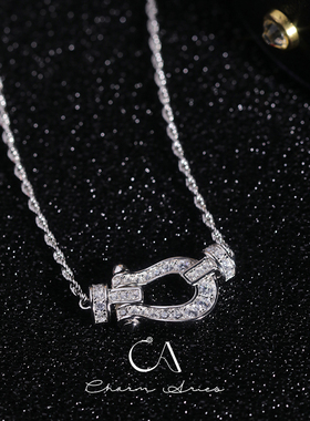 925银S925纯银情侣轻奢时尚项链