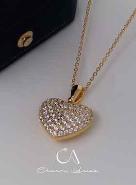 S925纯银锁骨链女轻奢时尚项链