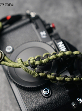 美然 适用富士x100vi/XT5/XT3/XT4相机手腕带通用索尼A7M4/A6700/A7C2 尼康zf/z30/z50佳能R62/r5相机编织带