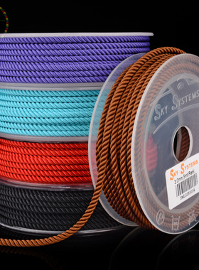 1.5mmSKY米兰线琥珀玉坠DIY手工编织项链绳挂绳串珠手链绳珠宝绳