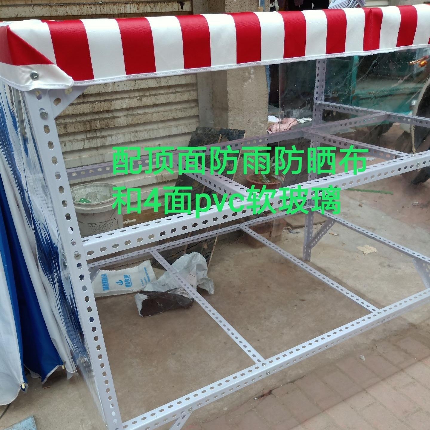 三轮车摆摊改装架子小吃架夜市炸串烧烤饭团凉皮煎饼架子卤味小菜