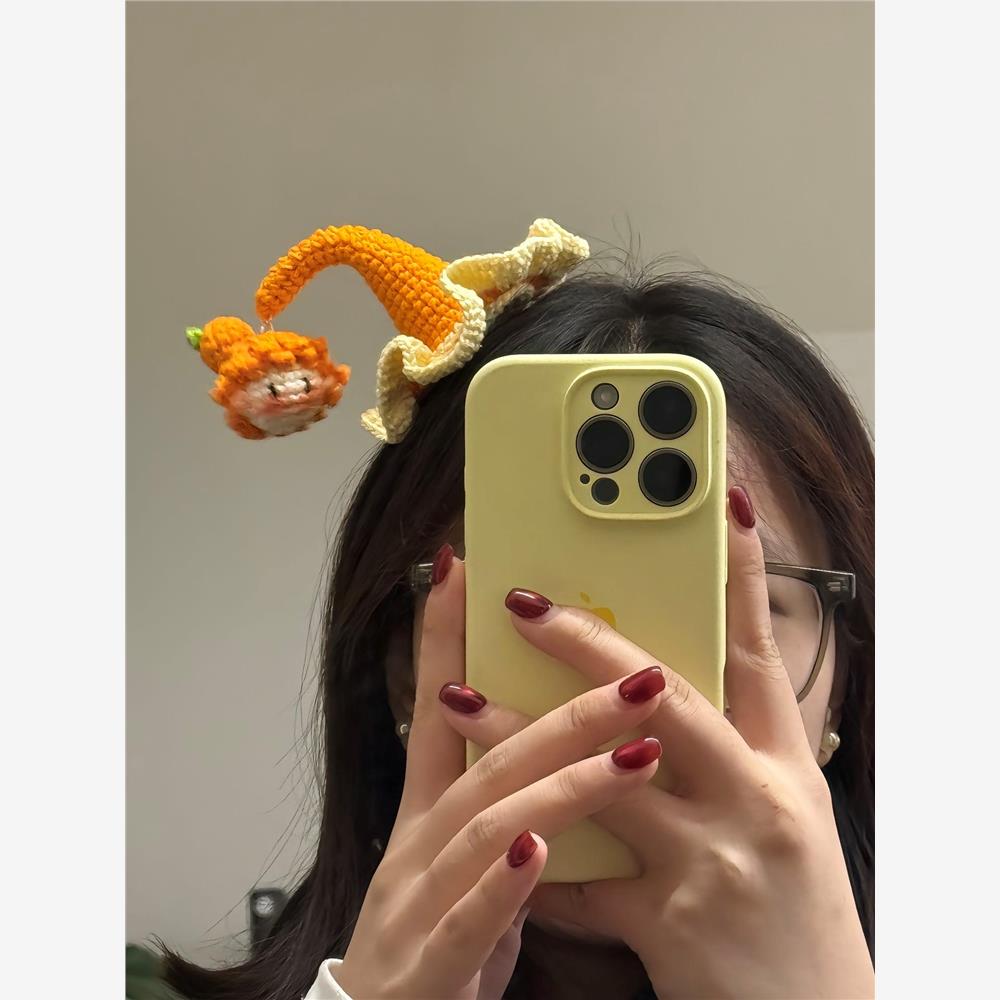 小精灵帽子发夹diy材料包