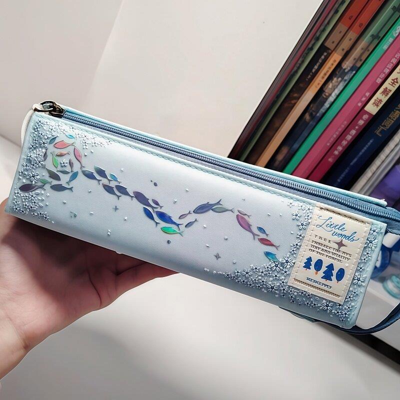 ins风国誉笔袋贴纸木野梦境装饰品简约碎花贴纸手工自粘diy刺绣贴