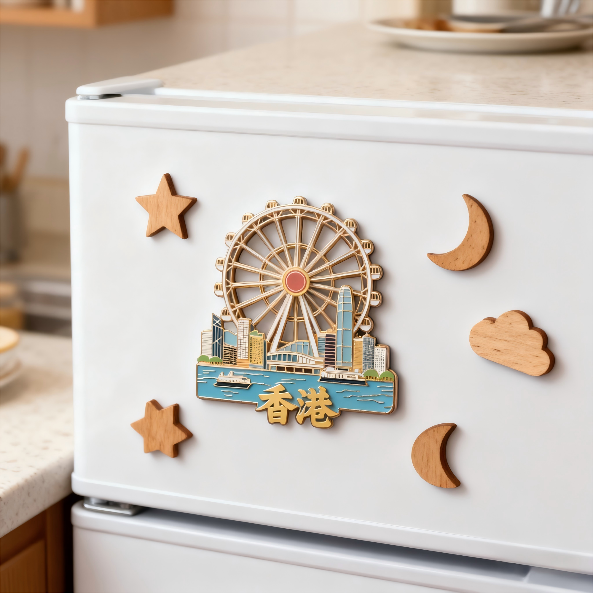 香港金属冰箱贴旅游景点