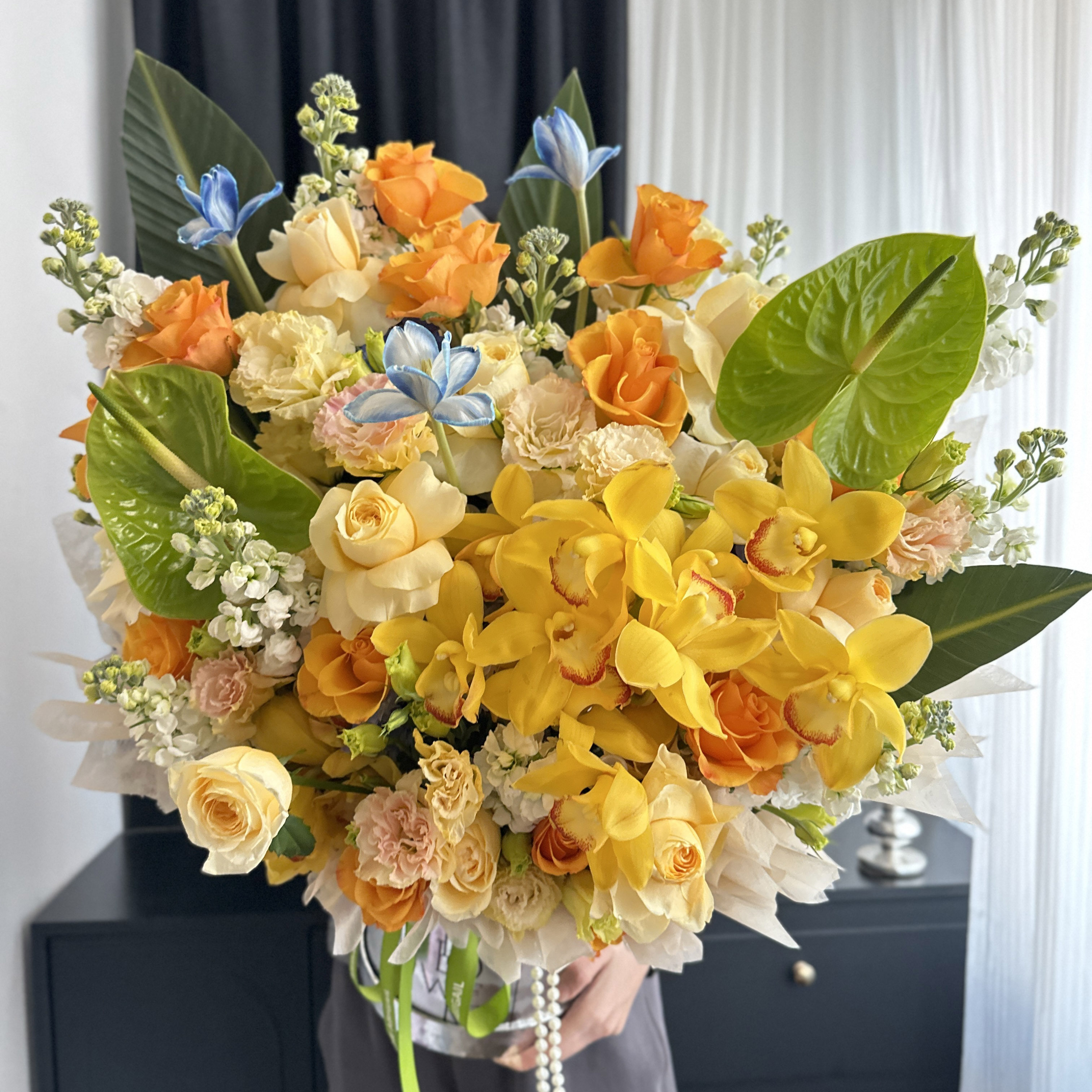 生日鲜花生日花束纪念日鲜花探望鲜花抱抱桶花束上海同城鲜花速递