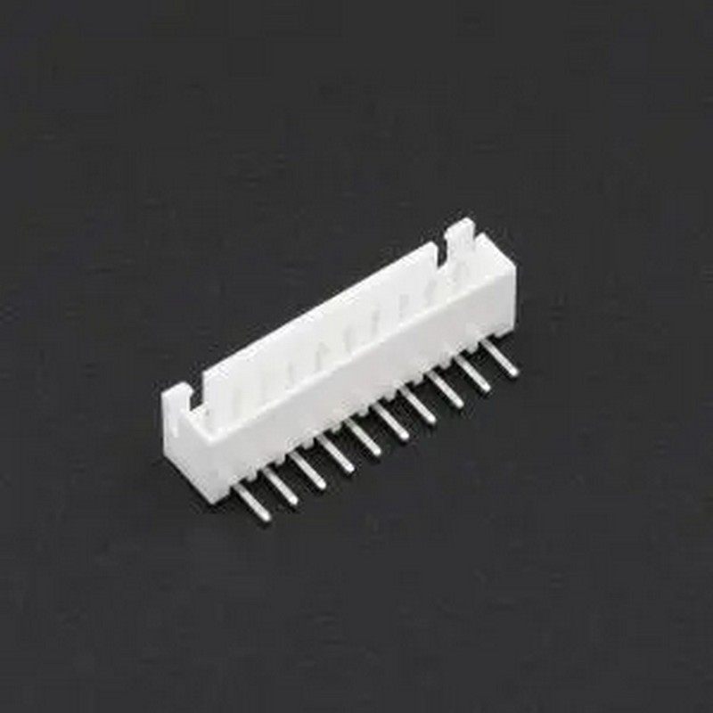XY-XH2.54-10A21 1x10P 间距:2.5mm 弯插 弯插,P=2.5mm 线对板针