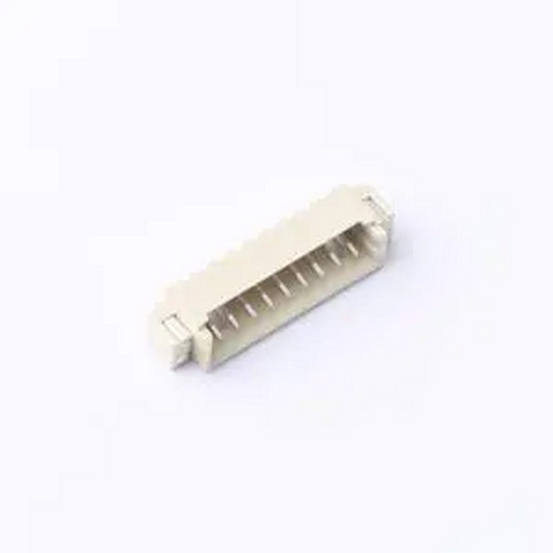 XY-MX1.25-9A61 1x9P 间距:1.25mm 卧贴 SMD,P=1.25mm,卧贴 线对