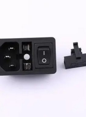 RT-C14B-D3+SS11-1BB 2件套 三合一插座:翘板开关+AC插座+保险丝