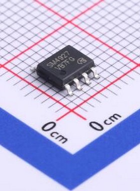 SM4927BSKC-VB 场效应管(MOSFET) 2个P沟道 耐压:30V 电流:9.5A S