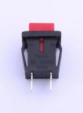 PB-04B-R 方形按钮开关红色柄 - 按键开关