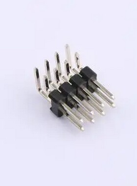 P125-1204A0BR138A1 2x4P 间距:2.54mm 方针 弯插 弯插,P=2.54mm