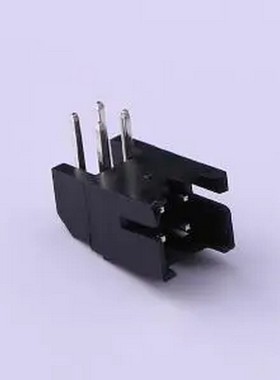 HX20016-4WA black 黑色 2x2P 间距:2mm 弯插 弯插,P=2mm 线对板