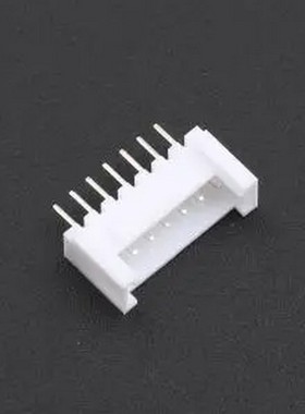 2.0-7P ZZDK 白色 1x7P 间距:2mm 直插 系列:HY 插件,P=2mm 线对