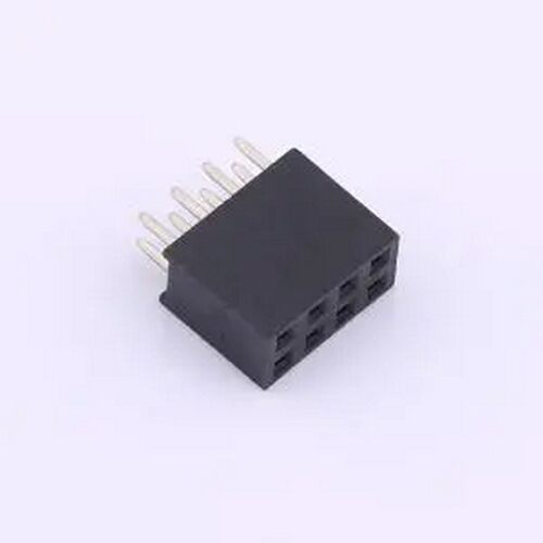 B254M02-0B8P51-H85C32 2x4P 间距:2.54mm 直插 插件,P=2.54mm 排