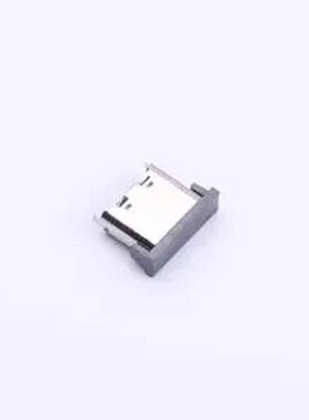 LCK-TCF303-L65WL-G1 TYPE C 6PIN立式贴片6.5一万次插板 SMD USB