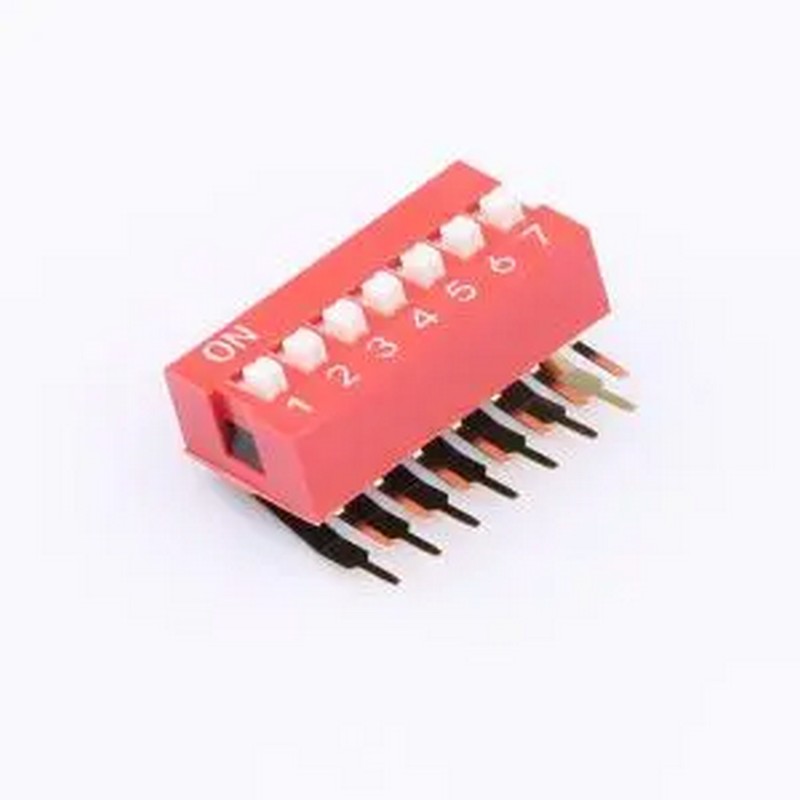 DA-7P-RD DA-7P-RD 插件 拨码开关