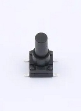 TSX06352-140D334DA-R0350 6*6*14编带防水轻触开关180gf黑护套 S