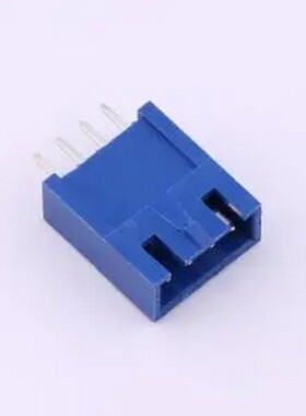TJC3B-H-4AS-BL 1x4P 间距:2.5mm 直插 插件,P=2.5mm 线对板针座