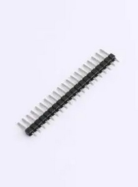 PH2.54-1X20P-H25 1x20P 间距:2.54mm 方针 直插 插件,P=2.54mm