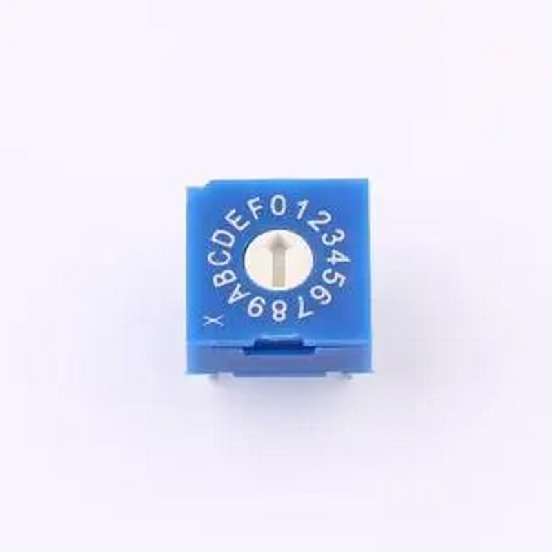 R9316R0H-X BCD编码开关 16位 8421编码旋转开关 插件 旋转编码器