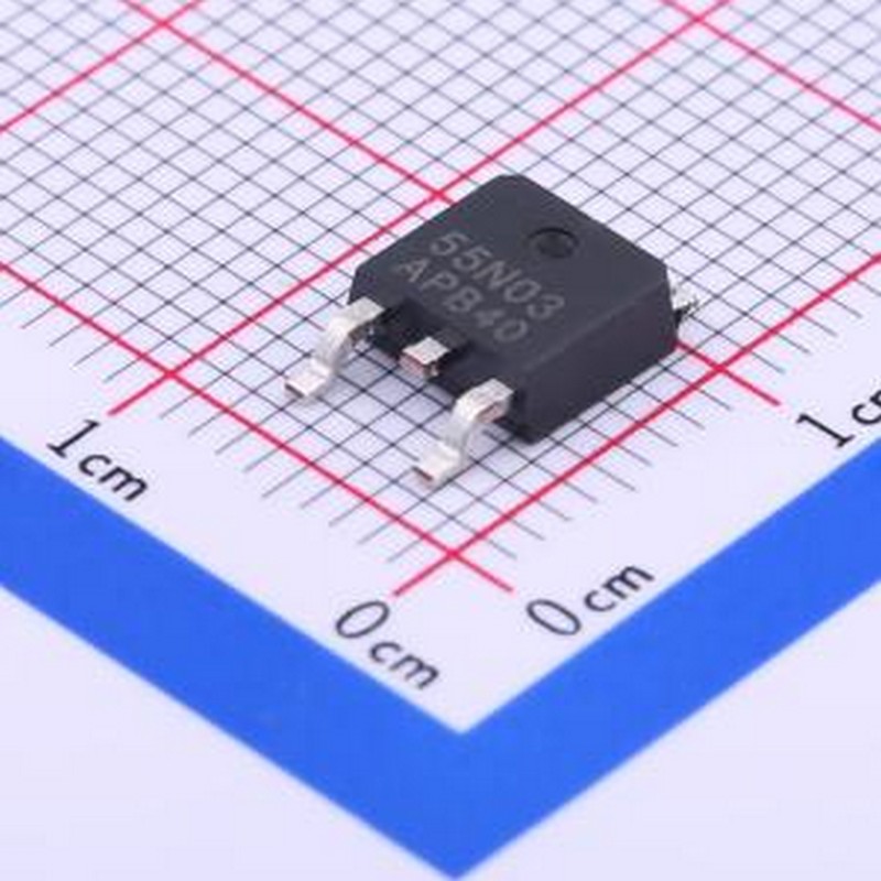 AP55N03K 场效应管(MOSFET) 1个N沟道 耐压:30V 电流:30A TO-252