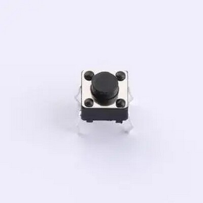 TSA06131-050B531BA 6*6*5直插轻触开关280gf铜盖 插件-4P,6.1x6.