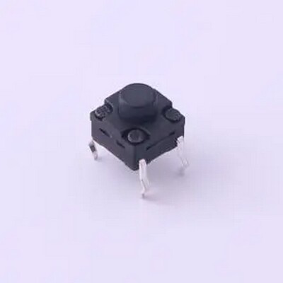 TS-1010GD-BR05526 6.2*6.2*5.5mm 直插 轻触开关 插件-4P,6.2x6.