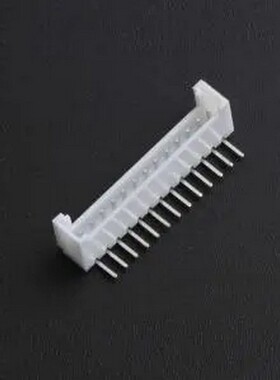 2.0-13P WZDK 白色 1x13P 间距:2mm 弯插 系列:HY 弯插,P=2mm 线