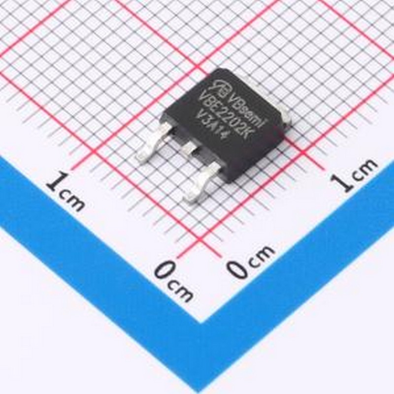 VBE2202K 场效应管(MOSFET) 1个P沟道 耐压:200V TO-252