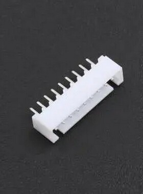 2.54-9P ZZDK 白色 1x9P 间距:2.5mm 直插 系列:XHB 插件,P=2.5mm