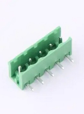 HC-JXDZR-5.08-5P 1x5P 5.08mm 排数:1 每排P数:5 弯插,P=5.08mm