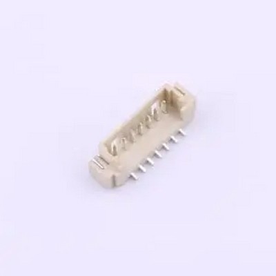 HCZZ0015-7 米色 1x7P 间距:1.25mm 立贴闭口不加盖 系列:PicoBla