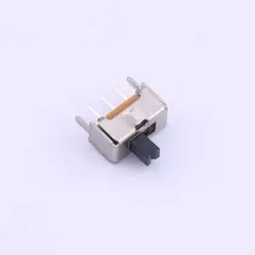 HX SS12D07VG3 3脚2两档位SS12D07VG3 1P2T立式拨动开关,柄长3mm