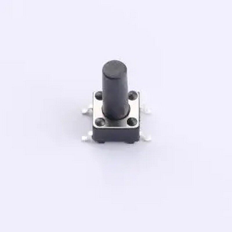 TSB06331-120D532DA-R0500 6*6*12贴片编带轻触开关280gf黑色 SMD