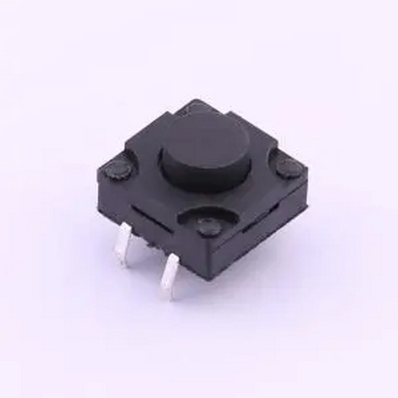 TC-FS1212D-C-H 12*12*7.5mm 直插 轻触开关 插件-4P,12x12mm 轻