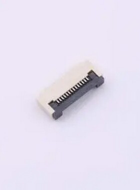 05A20L14P 翻盖式 下接 P数:14P 间距:0.5mm SMD,P=0.5mm,卧贴 FF