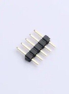 YTC1PH20-0501S001TBB 1x5P 间距:2mm 方针 直插 插件,P=2mm 排针