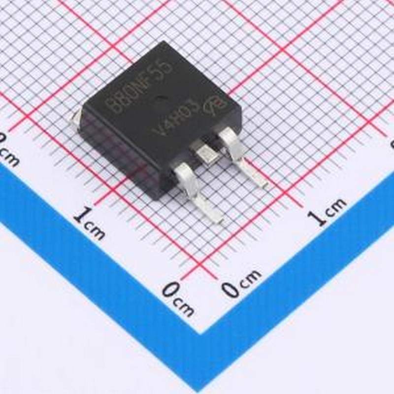 B80NF55-08-VB 场效应管(MOSFET) N沟道 MOSFET,电流:120A,耐压:6