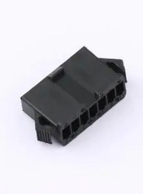 HX25022-7P 黑色 1x7P 2.5mm P=2.5mm 胶壳(线对板/线对线)