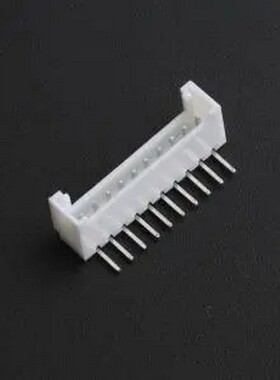 2.0-10P WZDK 白色 1x10P 间距:2mm 弯插 系列:HY 弯插,P=2mm 线