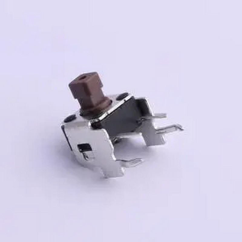DTSA-648N-V 6.2*6.2*6.15mm 卧插 轻触开关 弯插,6.2x6.2mm 轻触