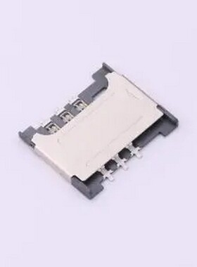 SIM-0302A-P 拔插式 MiniSIM卡 卡座 SMD SIM卡连接器