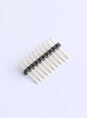 MTP310-1110S2 1x10P 间距:1.27mm 方针 直插 插件,P=1.27mm 排针