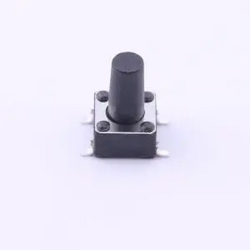 TS-1102S-C-M-B 6*6*10mm 立贴 轻触开关 SMD-4P,6x6mm 轻触开关