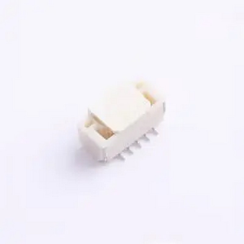 WT125H1L-063C-004 1x6P 间距:1.25mm 立贴 系列:GH SMD,P=1.25mm