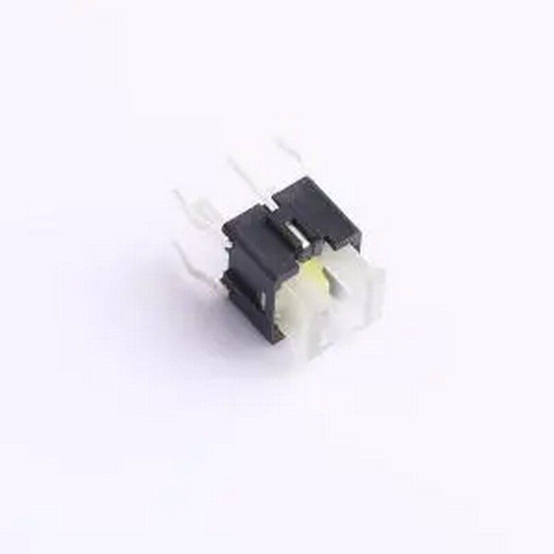 TSL06122-072B330BF-1E01 6*6*7.2白灯轻触开关 插件-6P,6x6mm 轻